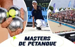 Participation aux masters de pétanque à Levallois