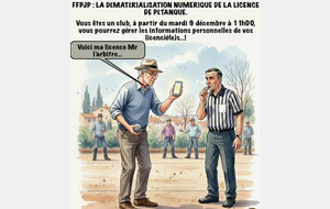 Licence FFPJP Dématérialisée