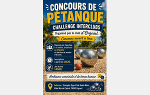 CHALLENGE INTERCLUBS ORGEVAL