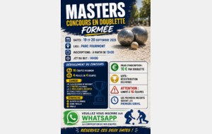 Concours les MASTERS